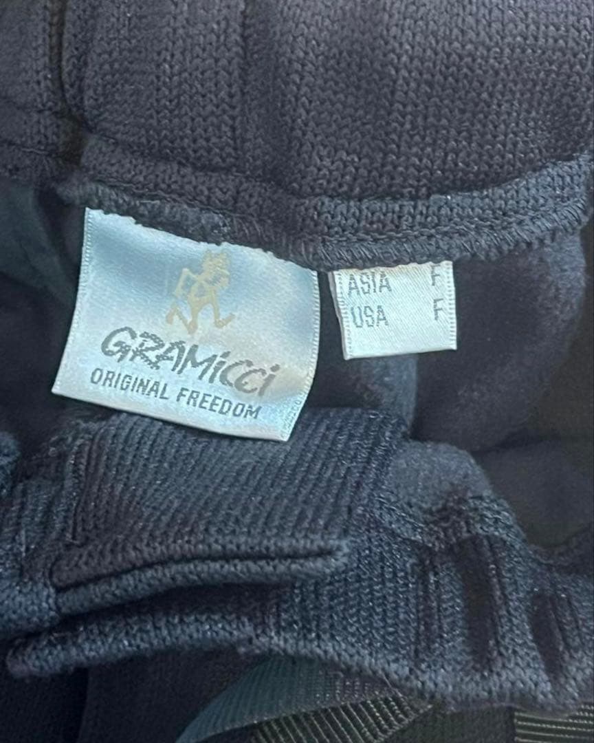 GRAMICCI × BEAMS BOY 別注 フリースパンツ【F】ブラック