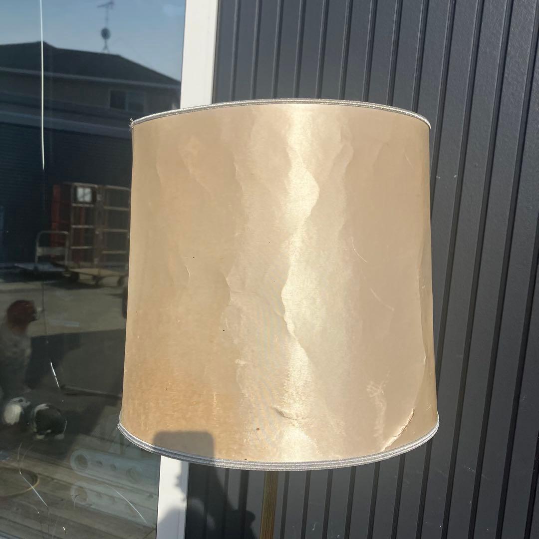 昭和レトロ ナショナル 大理石スタンドライト シェードランプ フロアライト