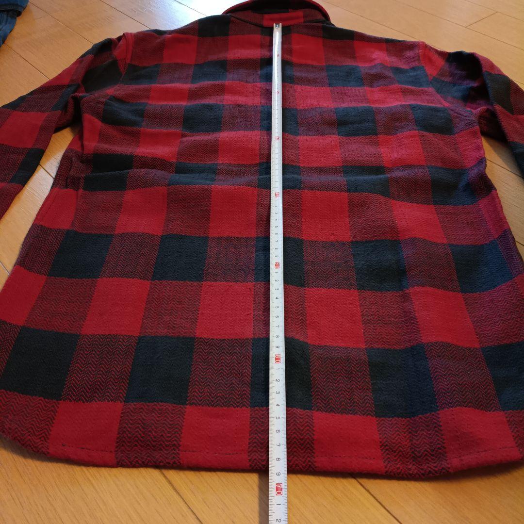 FLAT HEAD ネルシャツ 38 と SUGAR CANEネルシャツ S