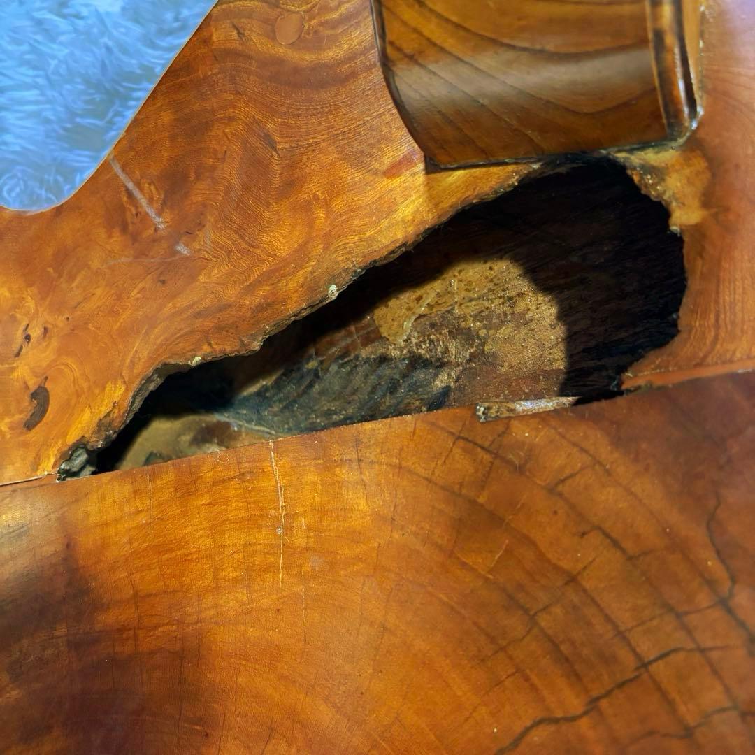 【アンティーク】天然木 銘木 座卓 ローテーブル 古民家