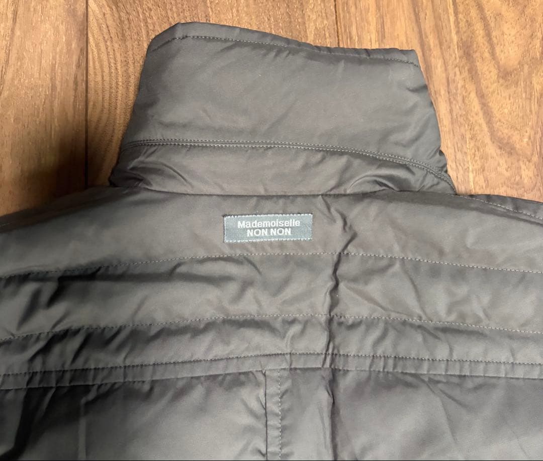 美品 マドモアゼルノンノン リバーシブルコート