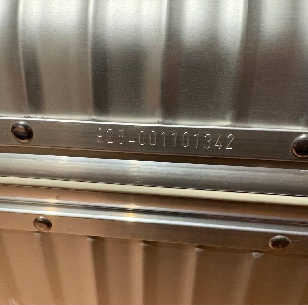 RIMOWA リモワ 928.40 トパーズ TSA 28L 廃盤 青ロゴ 美品