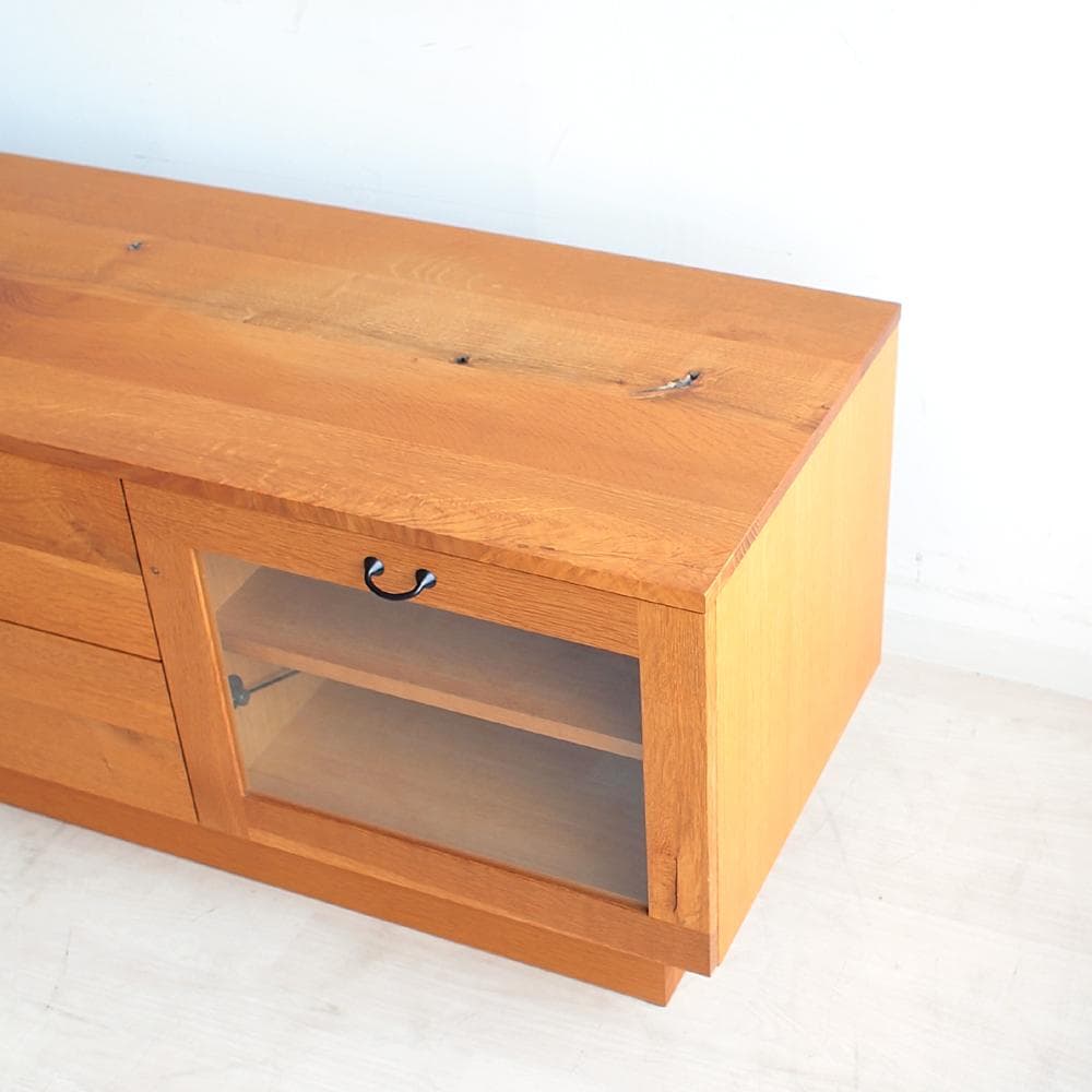 飛騨産業 キツツキ 森のことば TVボード 150cm オーク材 ZR24042