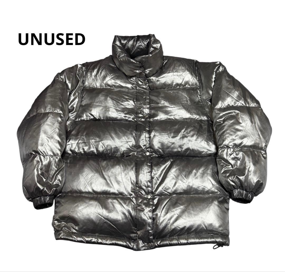 UNUSED 20aw シルバー ダウンジャケット