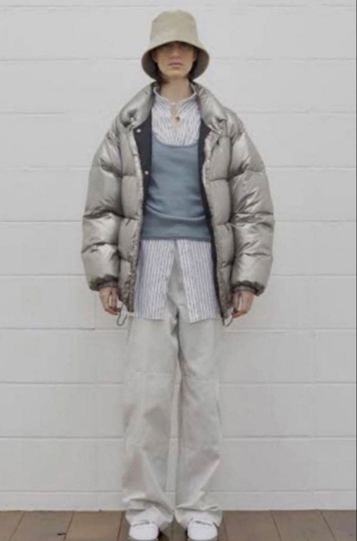 UNUSED 20aw シルバー ダウンジャケット