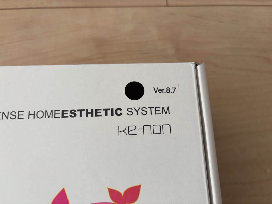 美品★ke-nonケノンver8.7黒ブラック脱毛器