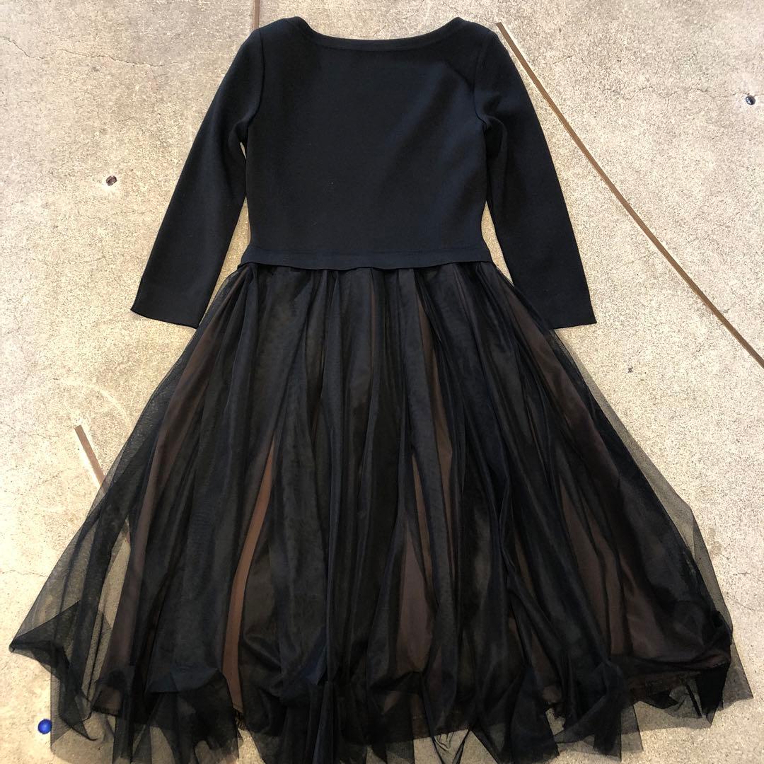 FOXEYワンピース DAISY LIN 38サイズ 黒 新品未使用タグ付