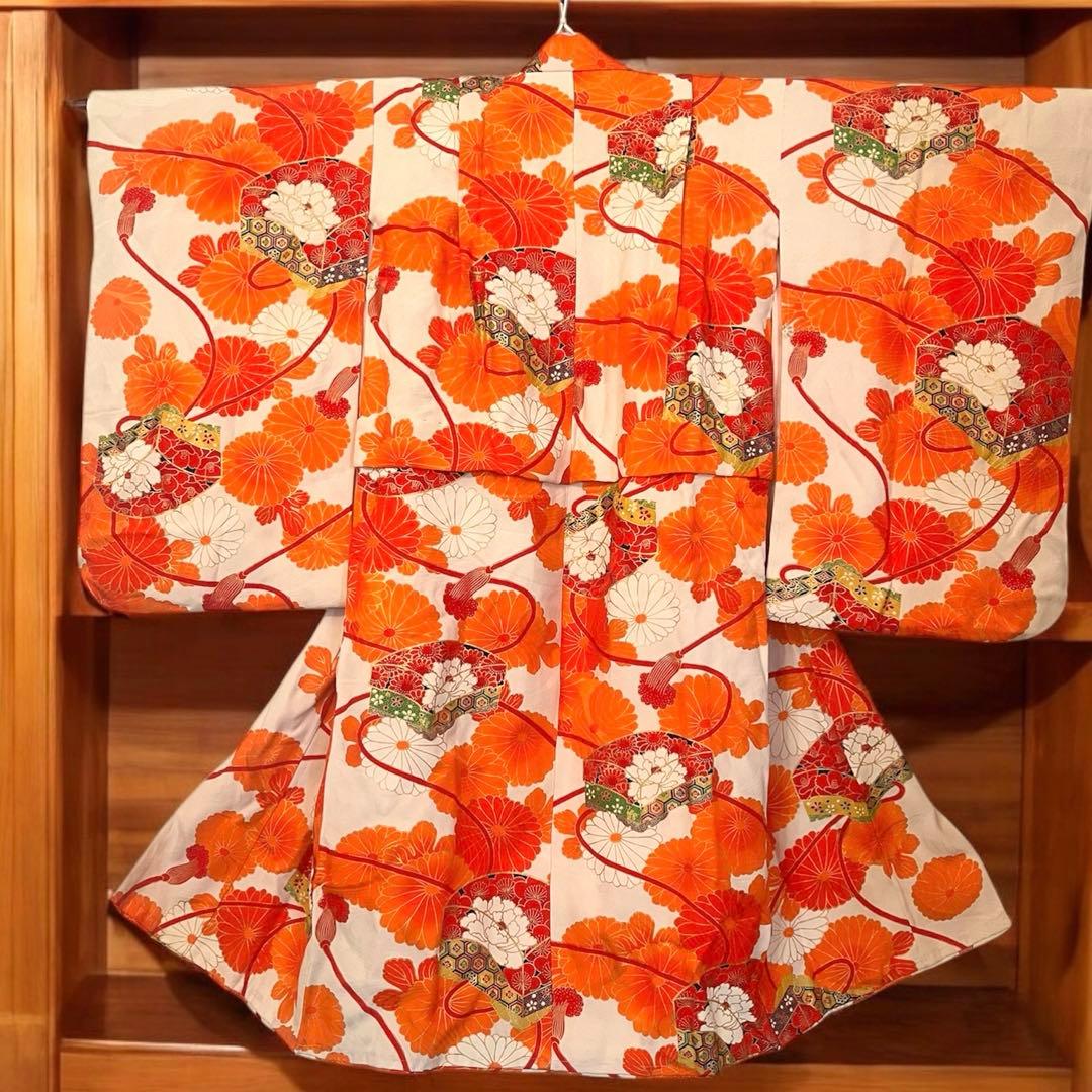 アンティーク　大正ロマン　着物　長襦袢付き