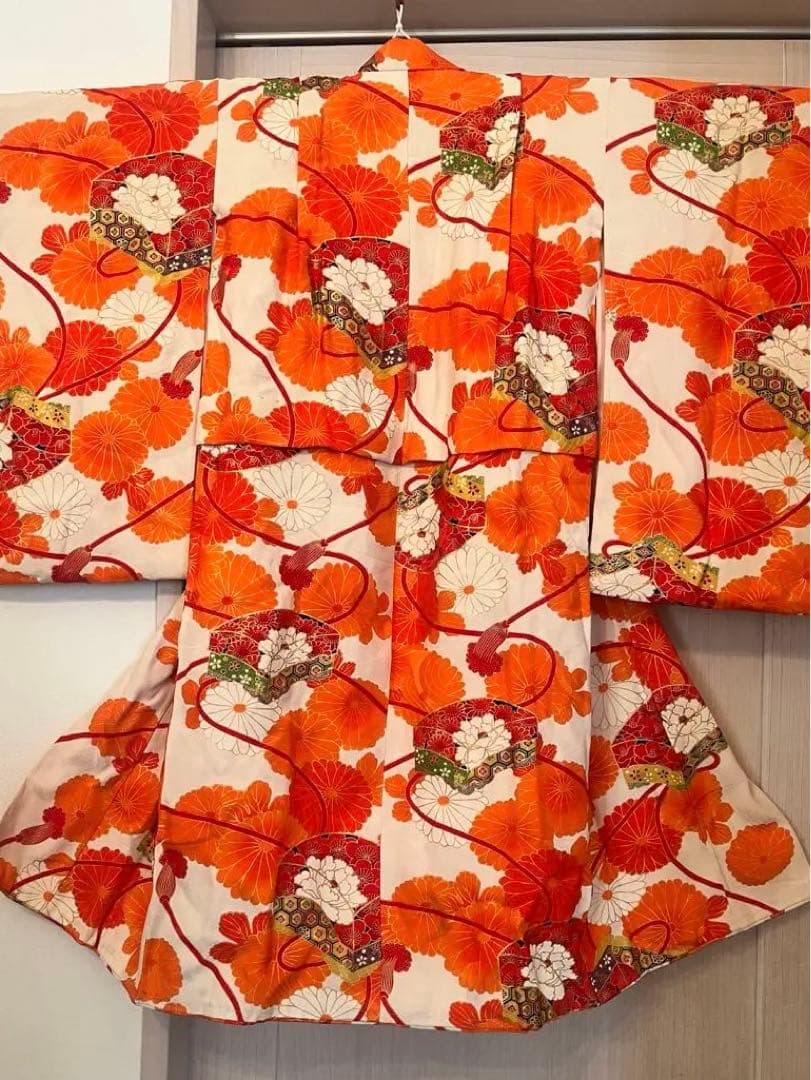 アンティーク　大正ロマン　着物　長襦袢付き