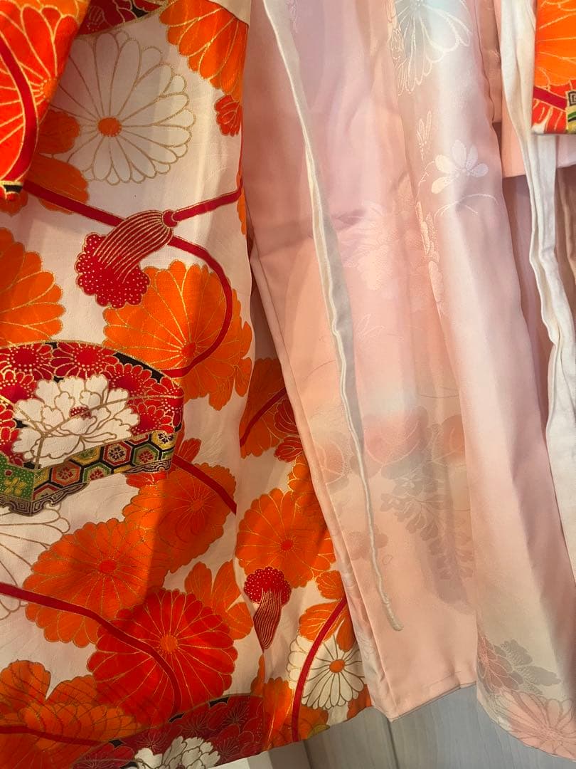 アンティーク　大正ロマン　着物　長襦袢付き