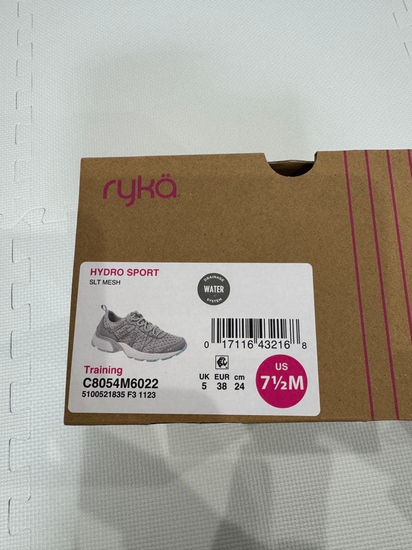 ryka アクアシューズ グレー/グリーン