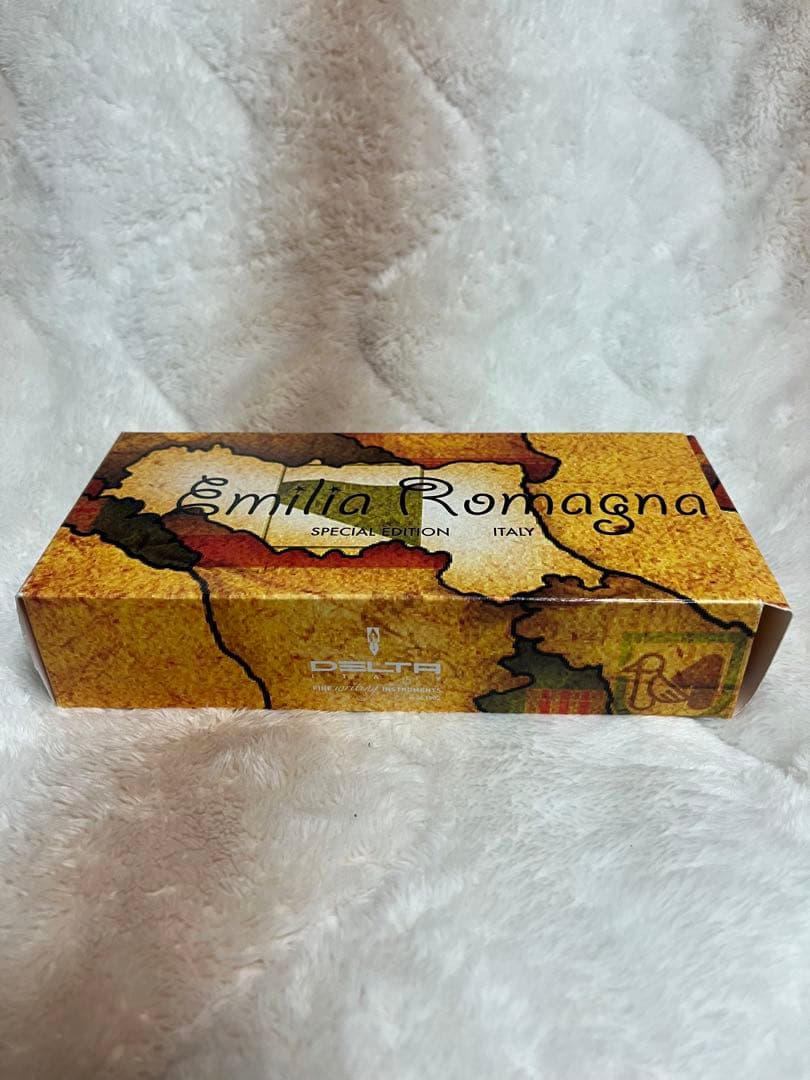 ☆日本限定50本 新品未使用 デルタ 万年筆 エミリアロマーニャ ニブF☆