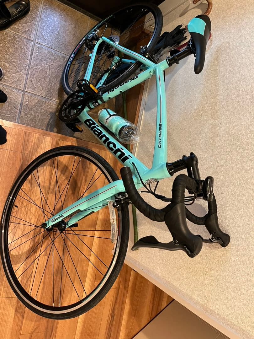 Bianchi BERGAMO あさひ限定 ロードバイク　サイズ:27 変速あり