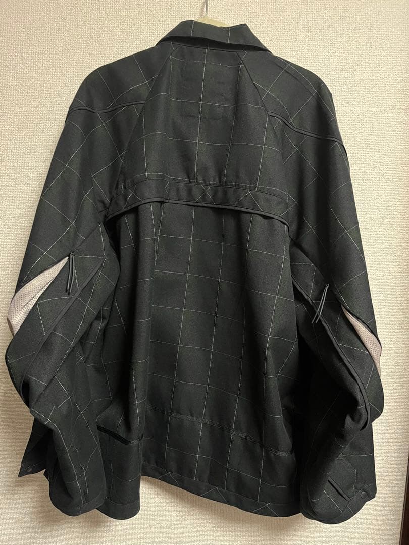 GOOPiMADE FD-G4 オーバーサイズ メッシュチェックシャツ サイズ1