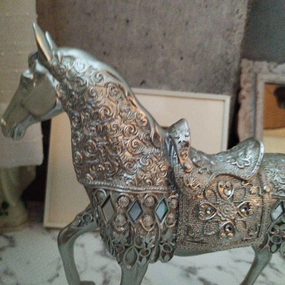 セール!!!vintageお馬さん置物２頭セット!