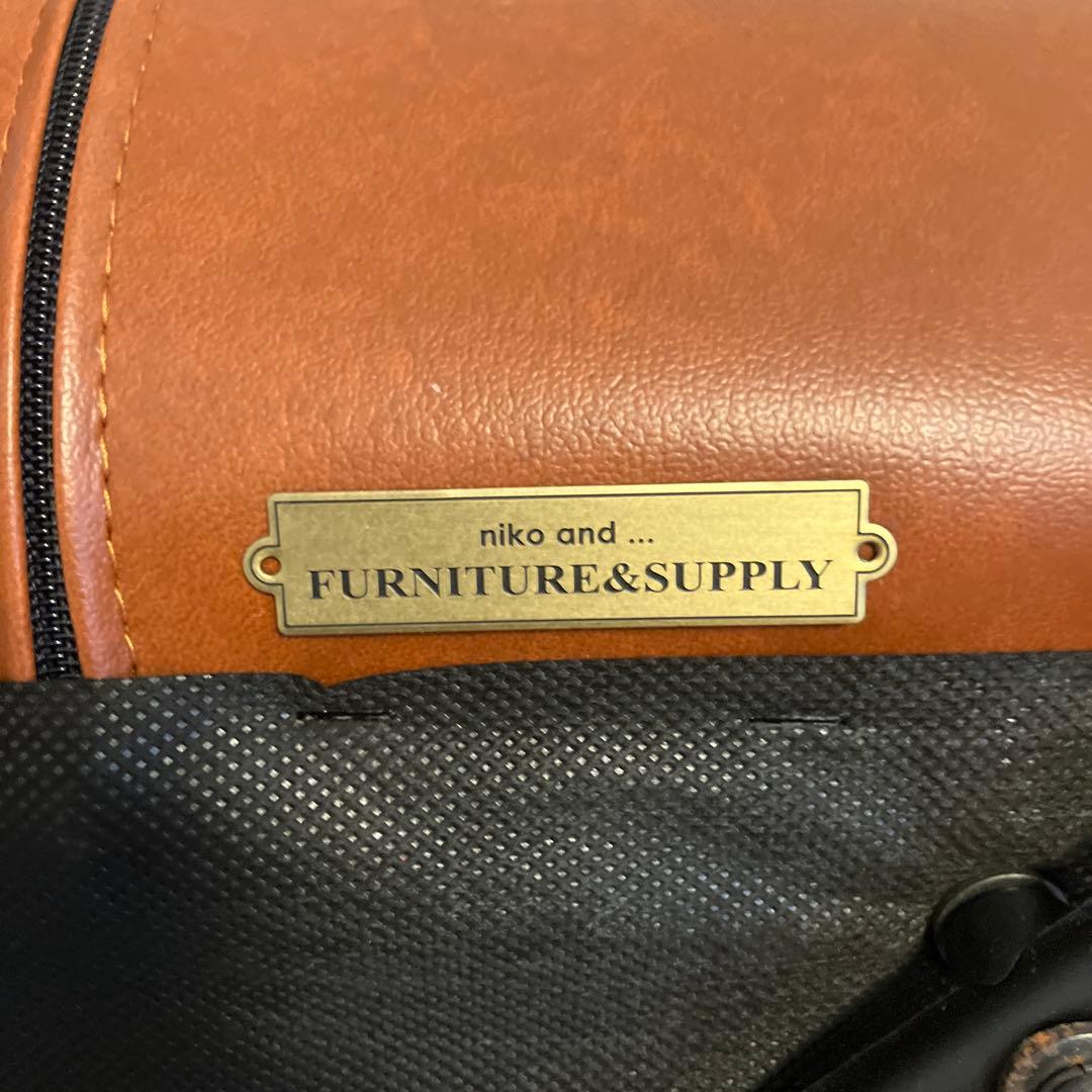 niko and ... ブラウンチェア 背もたれ付き