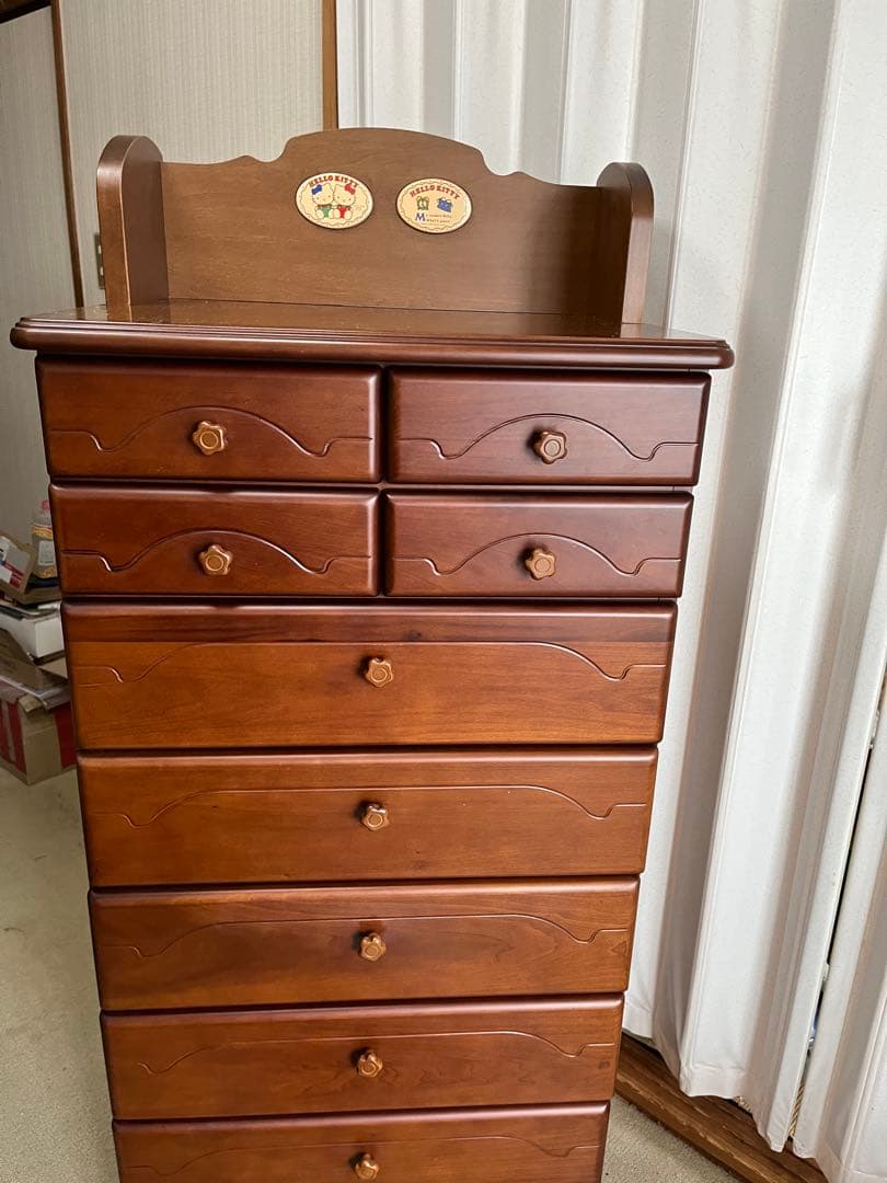 チェスト　キティちゃん　ブックスタンド付き