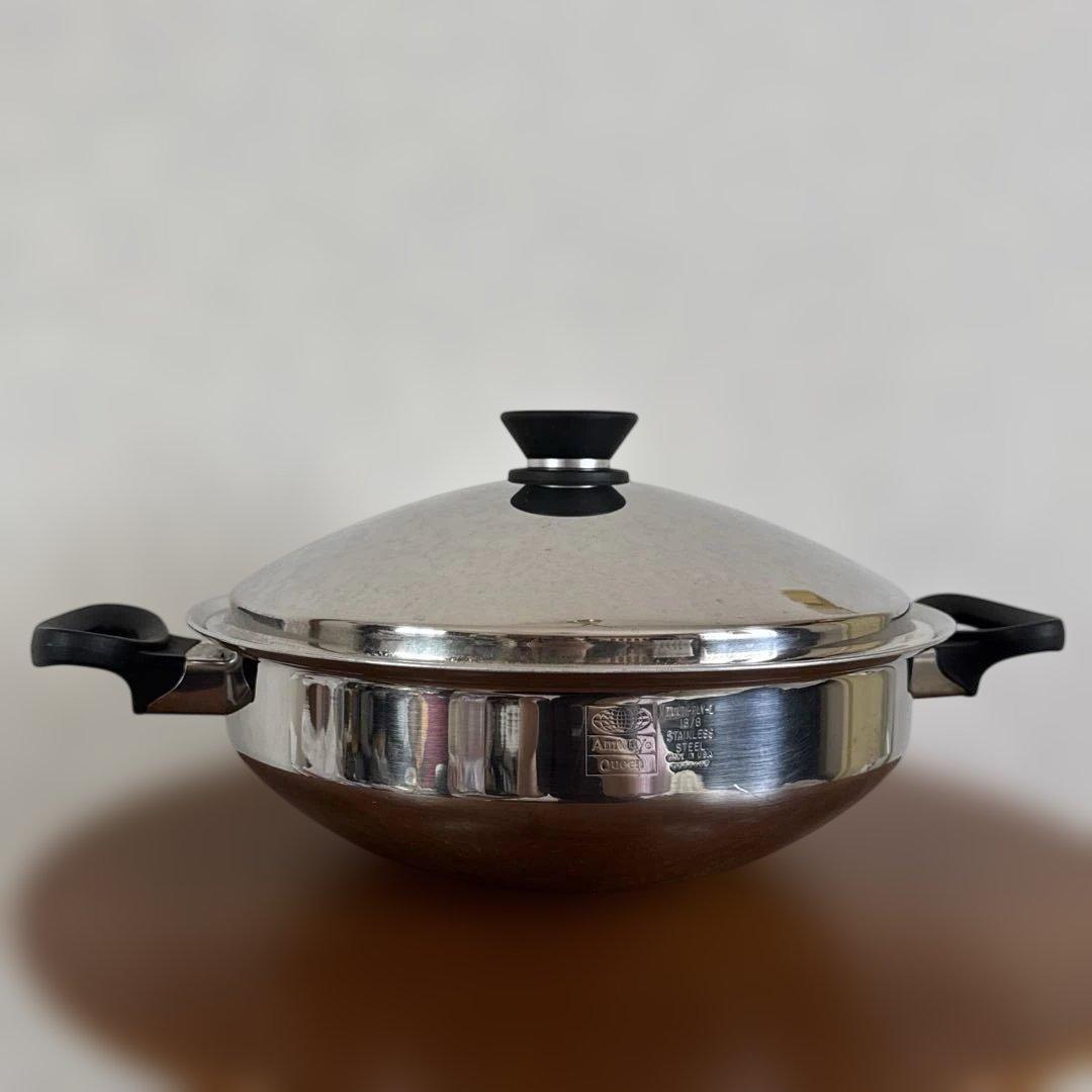 Amway アムウェイ　クィーンクック　ウォック　中華鍋