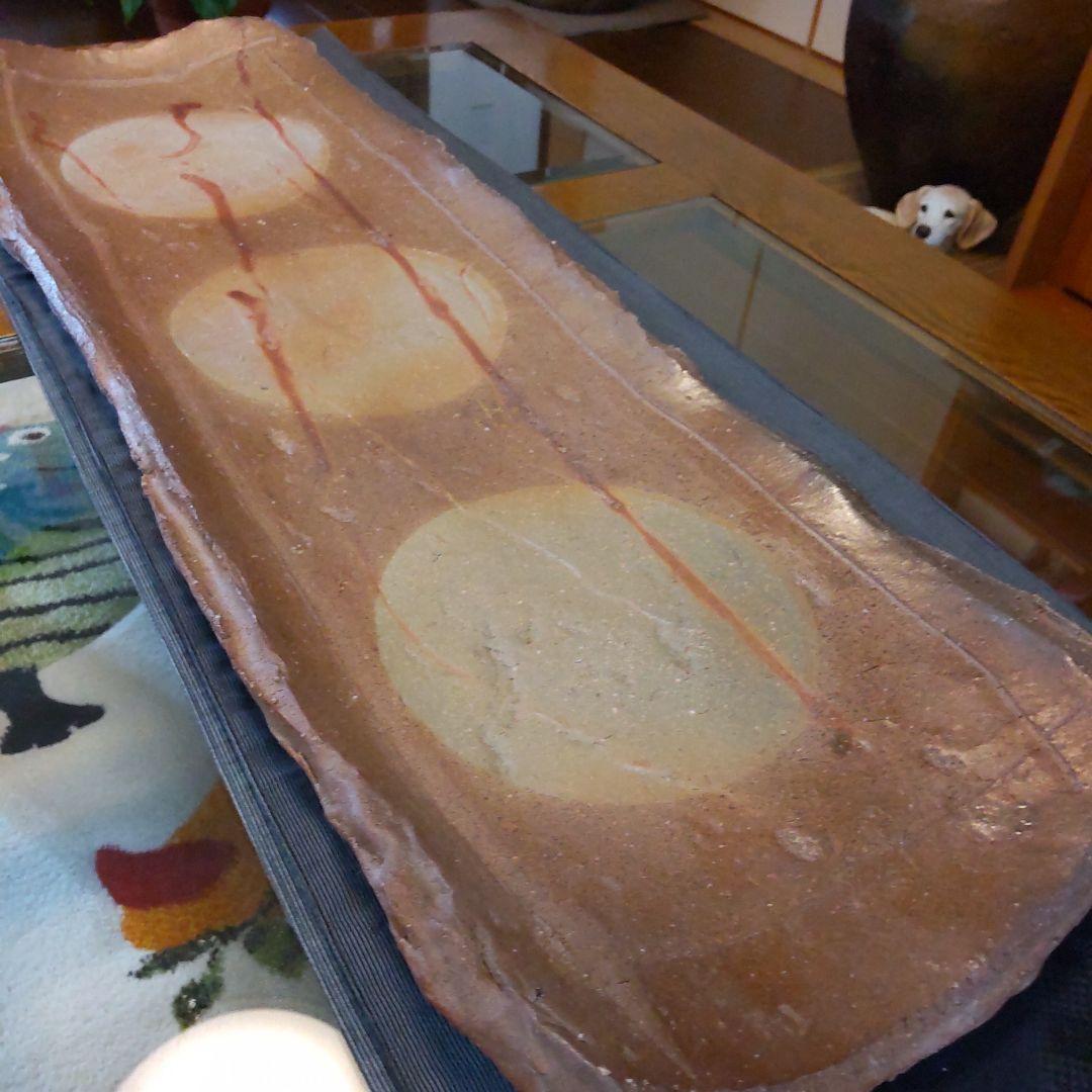 迫力　長方皿　大　10　備前焼