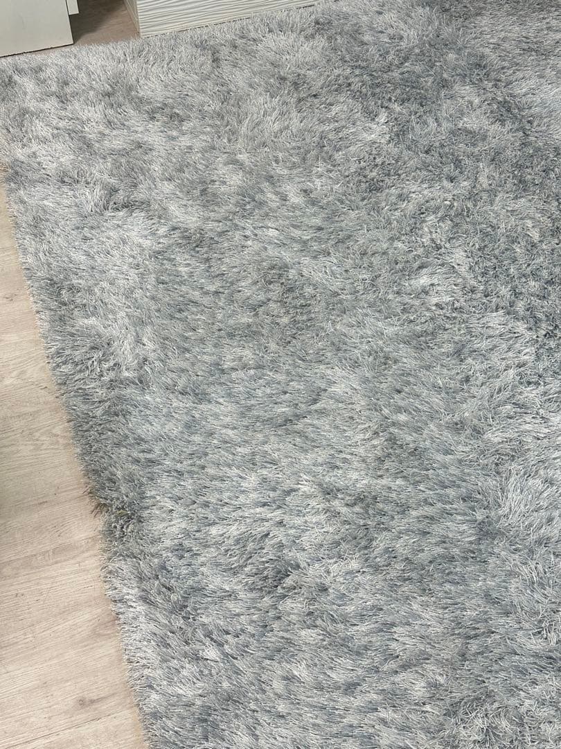 【東京都内23区配送無料】定価23万　4m 絨毯　カーペット　ラグ　シャギー