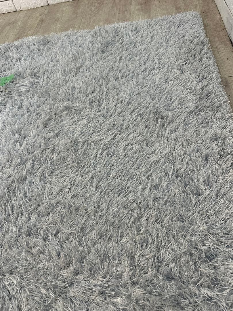 【東京都内23区配送無料】定価23万　4m 絨毯　カーペット　ラグ　シャギー