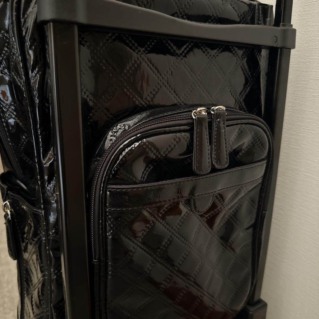 SWANY スワニー　エマイロ キルティング エナメルキャリーケース　機内持ち込