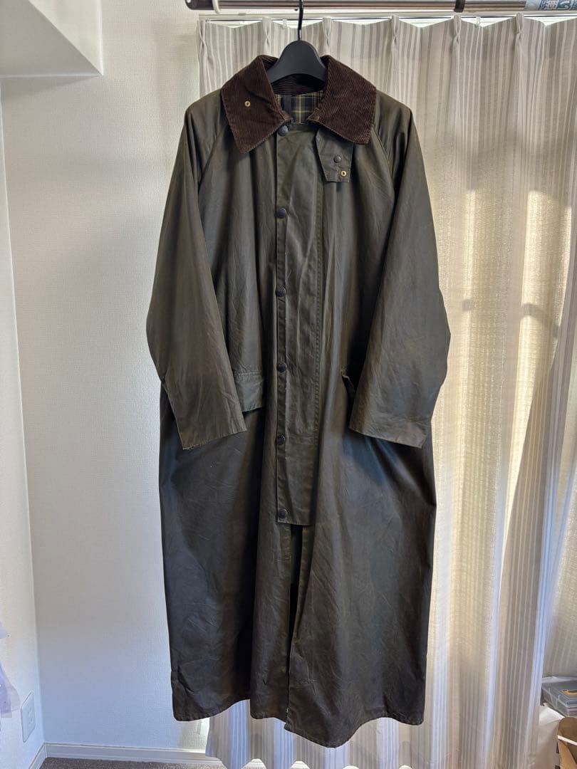 【87年製】2ワラント C38 barbour burghley バブアー