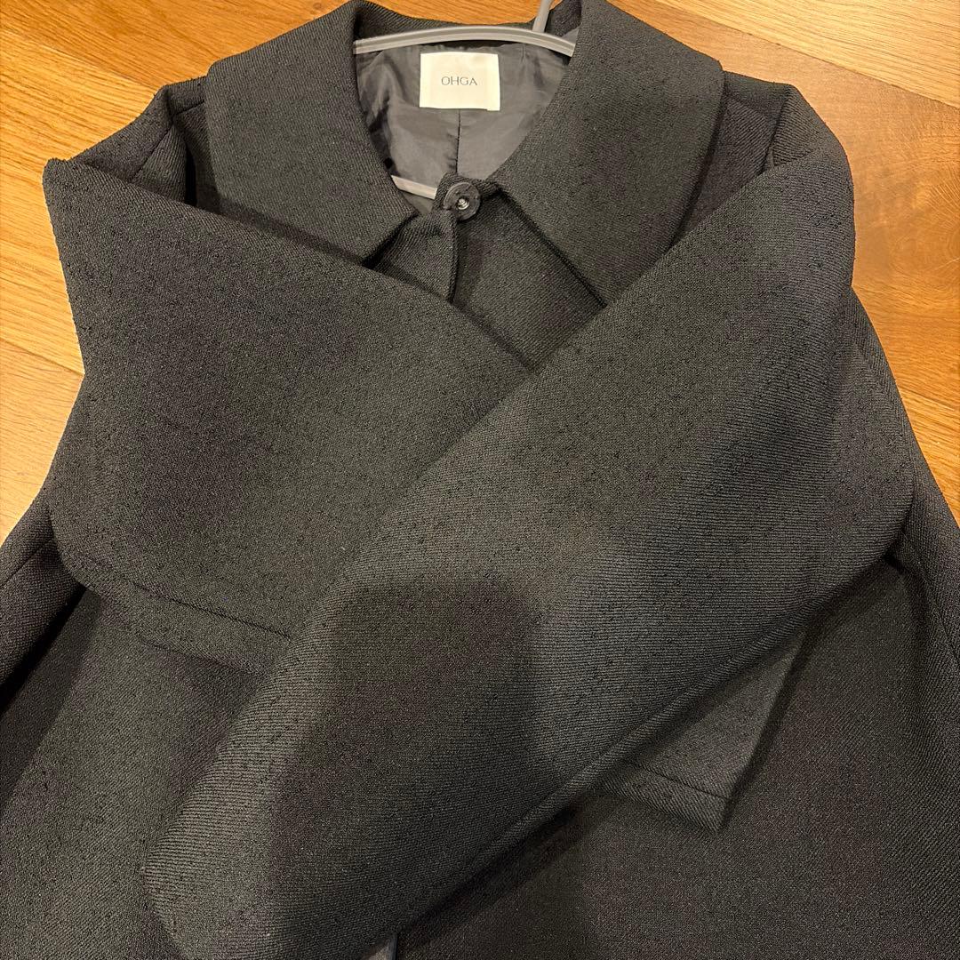 最終お値下げ！美品　完売品OHGA ボンディングコート