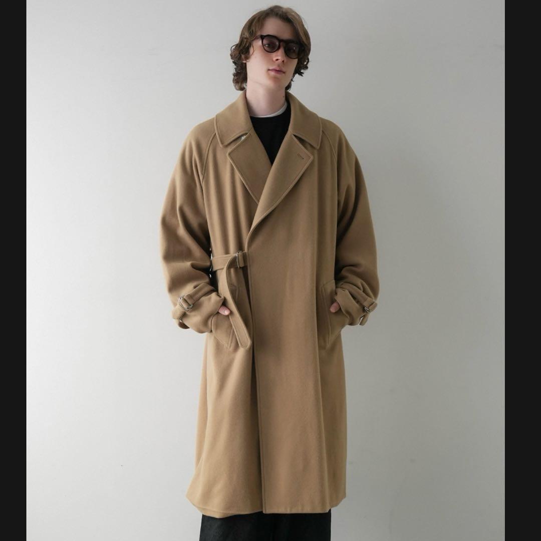 TIELOCKEN COAT by Super140’s Jackal WOOL