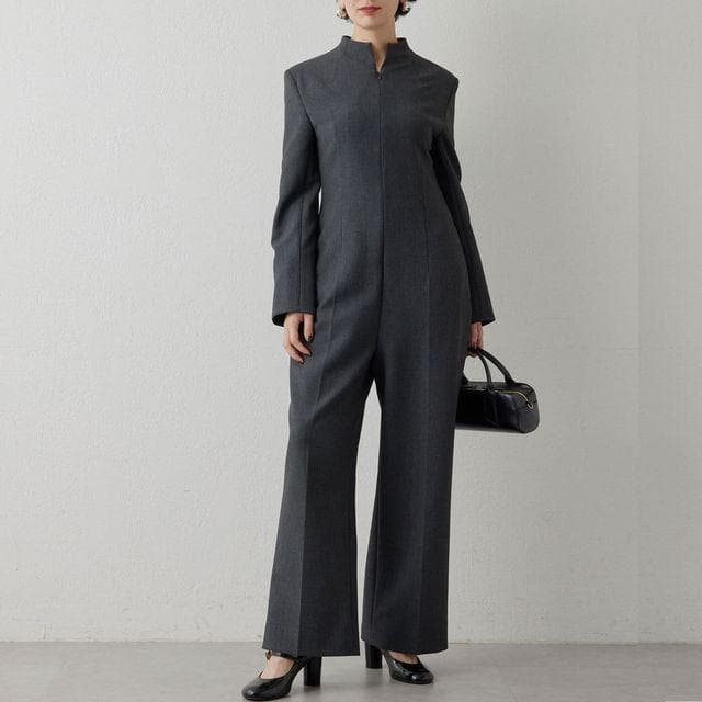 【2024／55000円】 Whim Gazette ダブルクロスジャンプスーツ