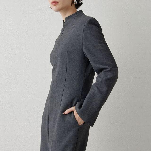 【2024／55000円】 Whim Gazette ダブルクロスジャンプスーツ