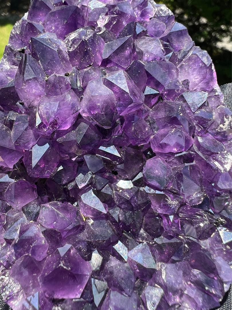 A656 高品質アメジストドーム パワーストーン 紫水晶 天然石 置き物