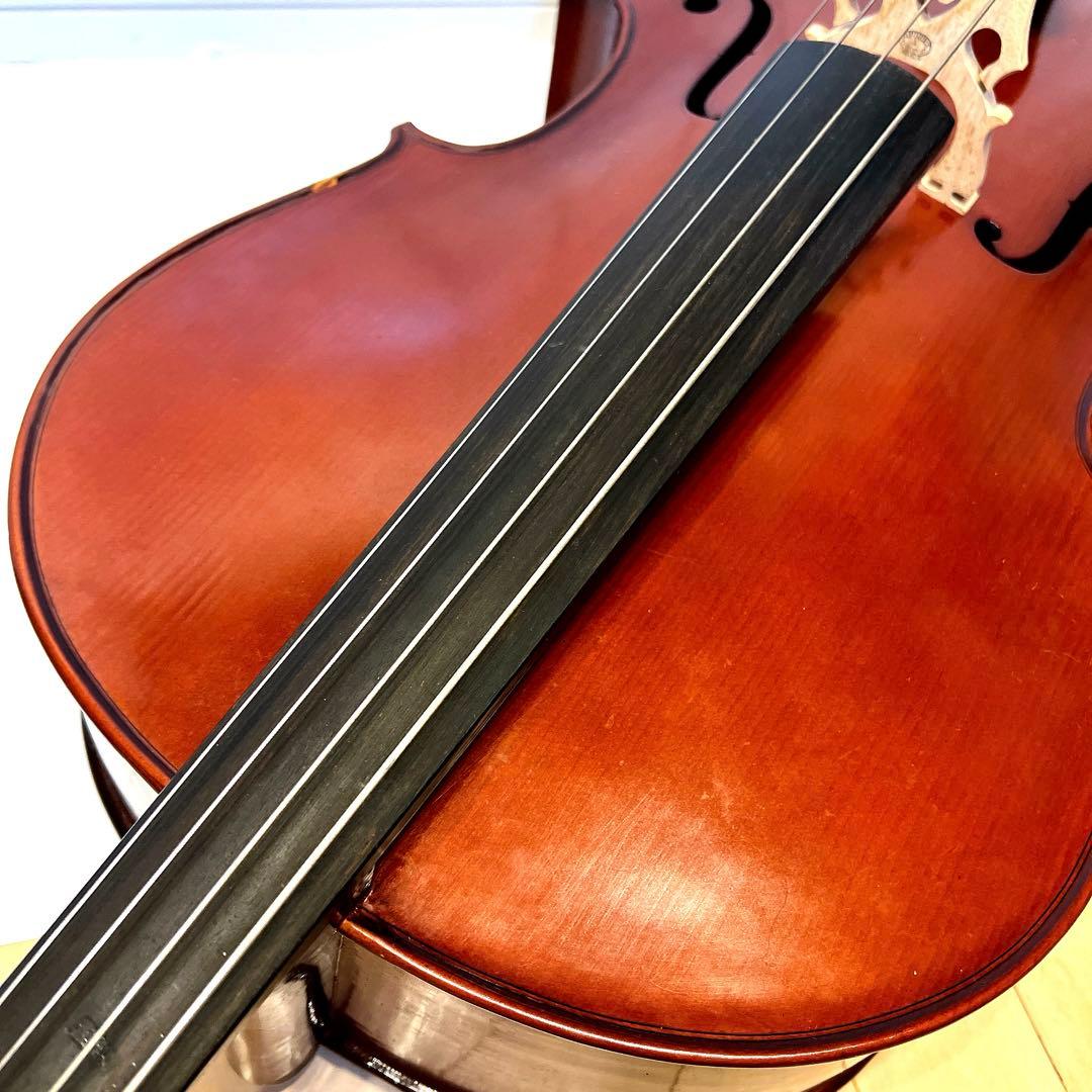 【美虎杢】オールドチェロ 4/4サイズ フルサイズ　125cm モダンチェロ