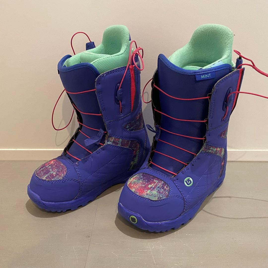 Burton スノーボードブーツ 23.0cm 紫