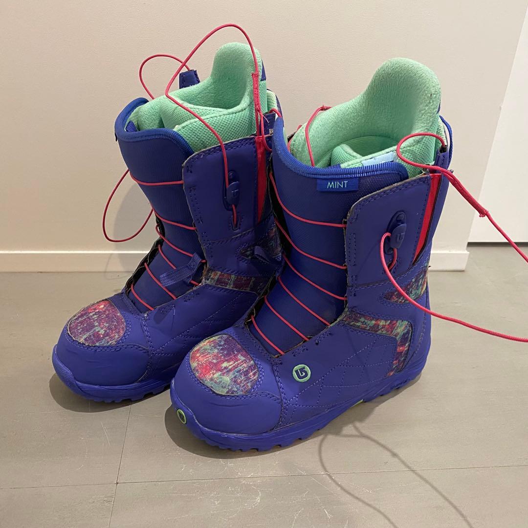 Burton スノーボードブーツ 23.0cm 紫