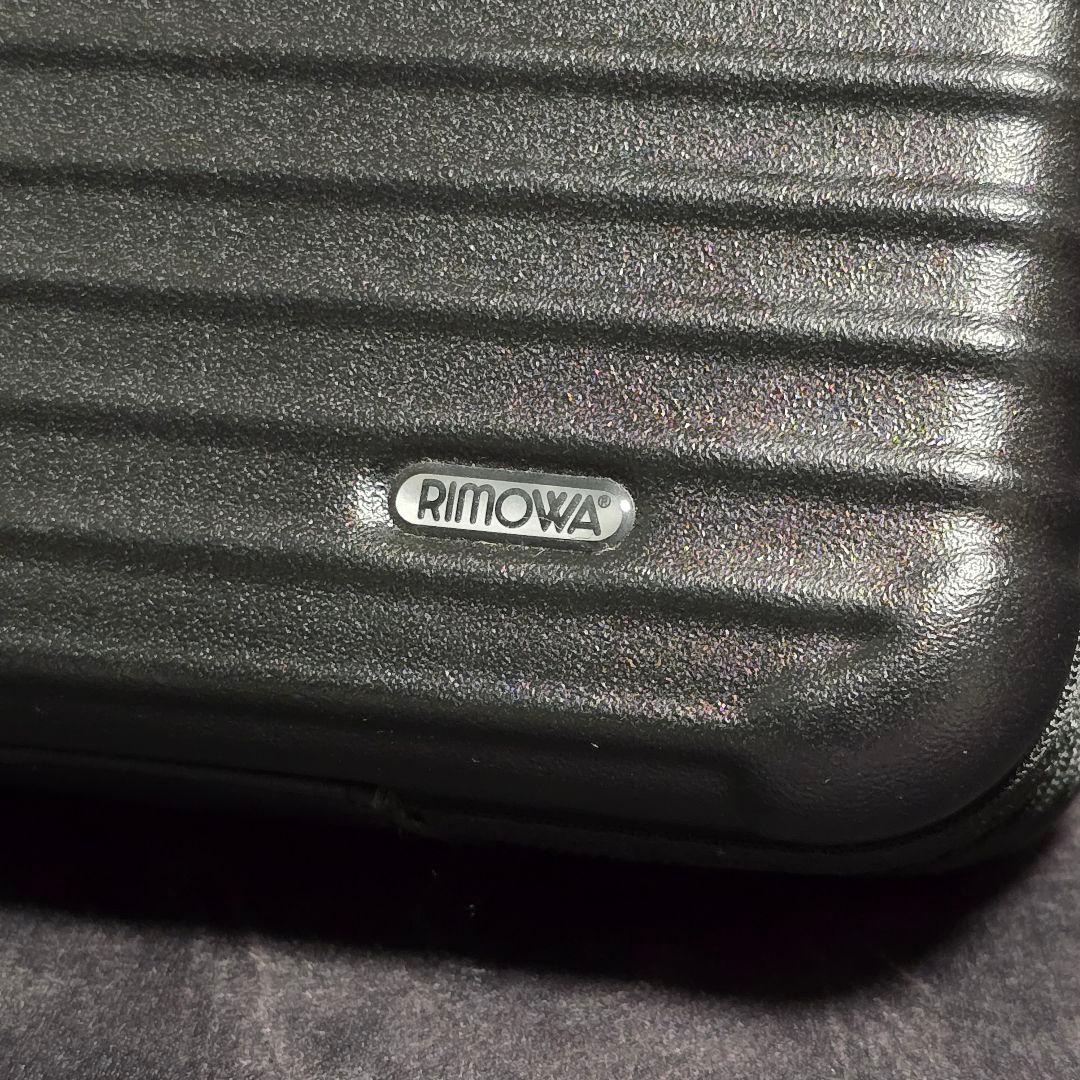 RIMOWA ブラック トラベルポーチ ANAロゴ