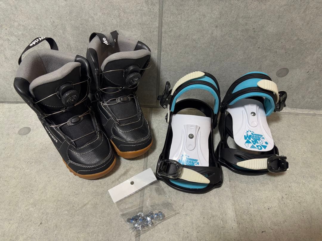 キッズスノーボード　ブーツ　BOA 21.0㎝ バインディングセット