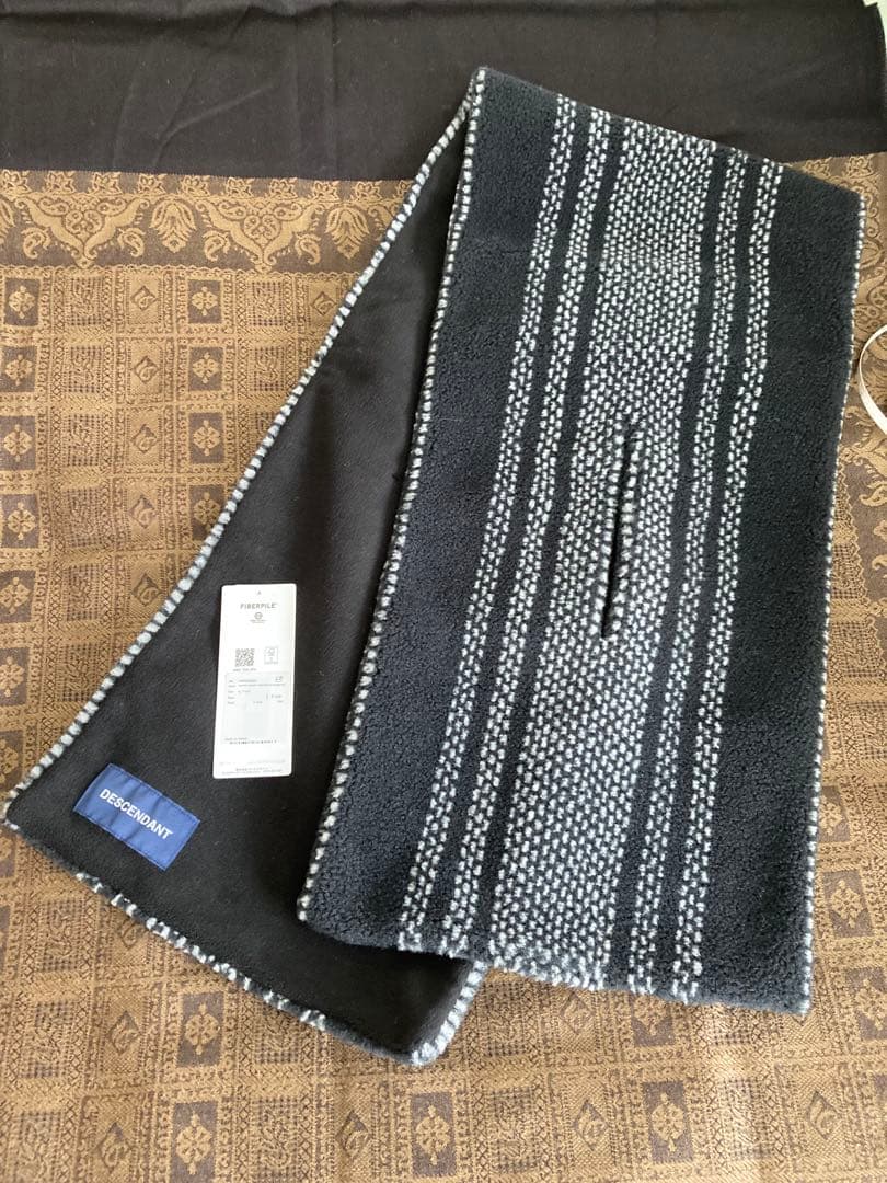 【未使用品】DESCENDANT ヘリーハンセン フリースマフラー