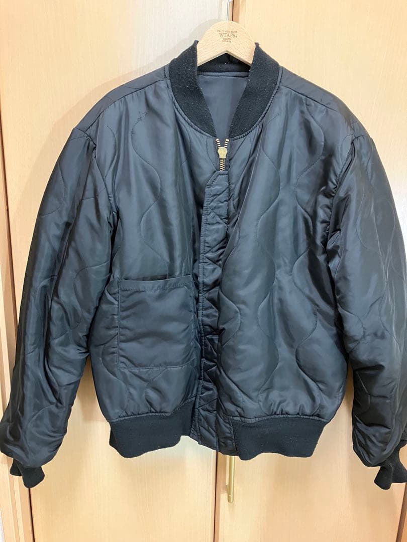 サキャスティック MOTIVE WTAPS hecticブラック MA-1