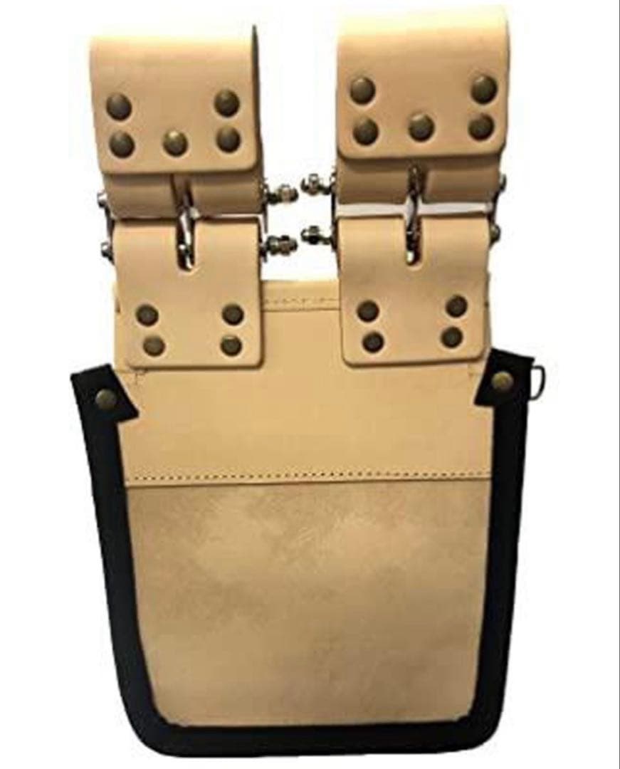 太郎@@　ニックス　総ヌメ革使用３段腰袋(バリスティック補強仕上げ)