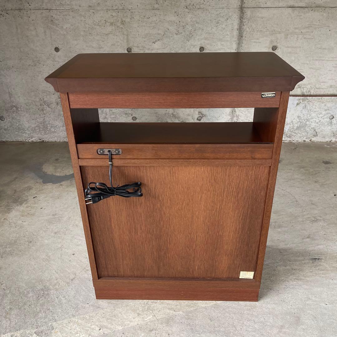 美品　マルニ木工 maruni 地中海シリーズ 電話台 サイドラック