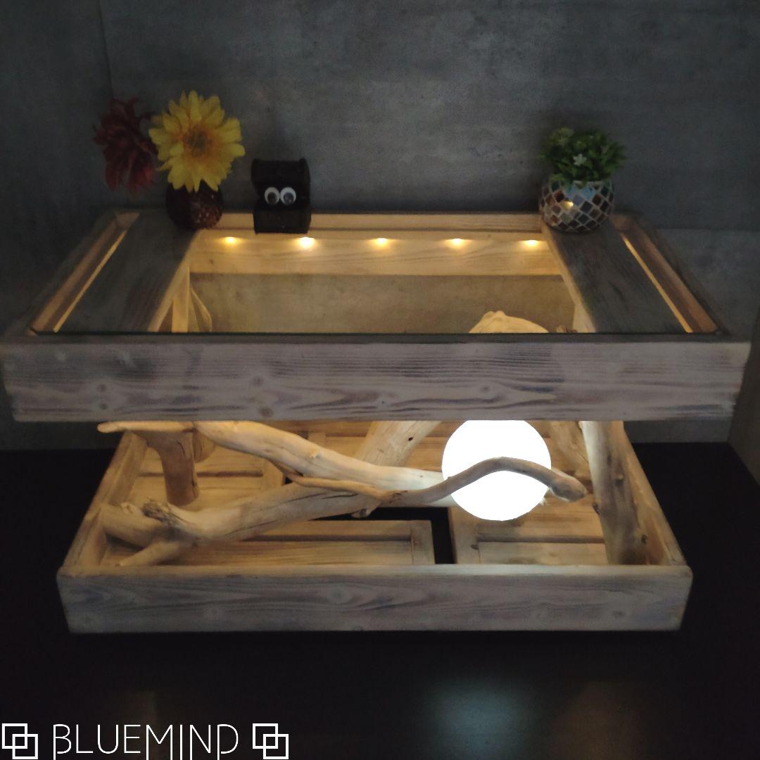 No.1300記念作品【chuchumama】奇跡の流木テーブル