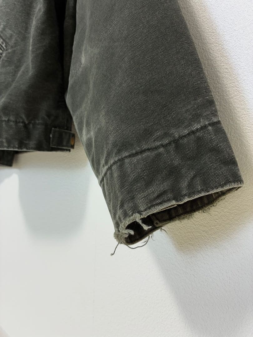 レア Carhartt デトロイトジャケットモスグリーン 2XL J97