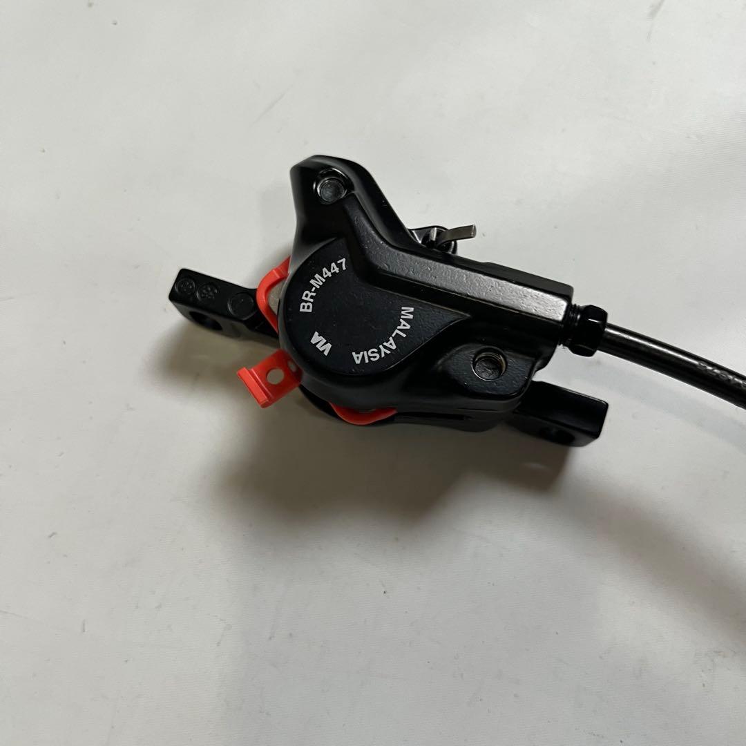 【未走行品】シマノ油圧ディスクブレーキ BL-M4100+BR-M447