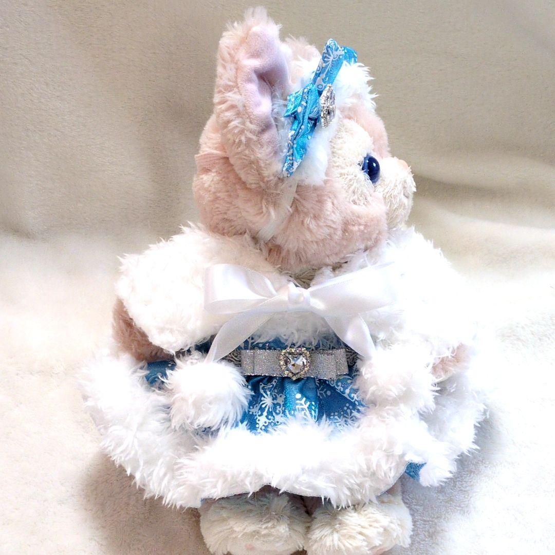 リーナベルコスチューム　1357 ショルダーバッグ　雪の結晶コスチューム　青