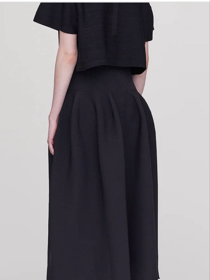 スカート CFCL POTTERY SKERT 1 BLACK