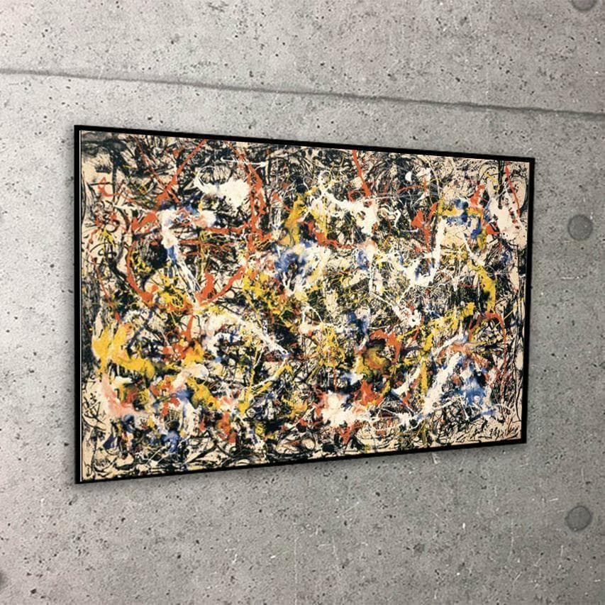 額装済ポスター / Convergence（ジャクソン・ポロック）POLLOCK