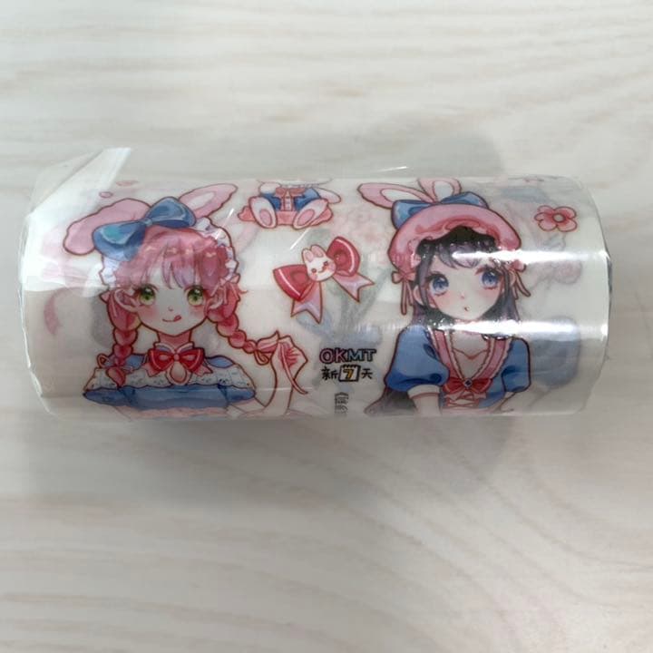 M1121.新七天 兔耳萝莉 マスキングテープ PET