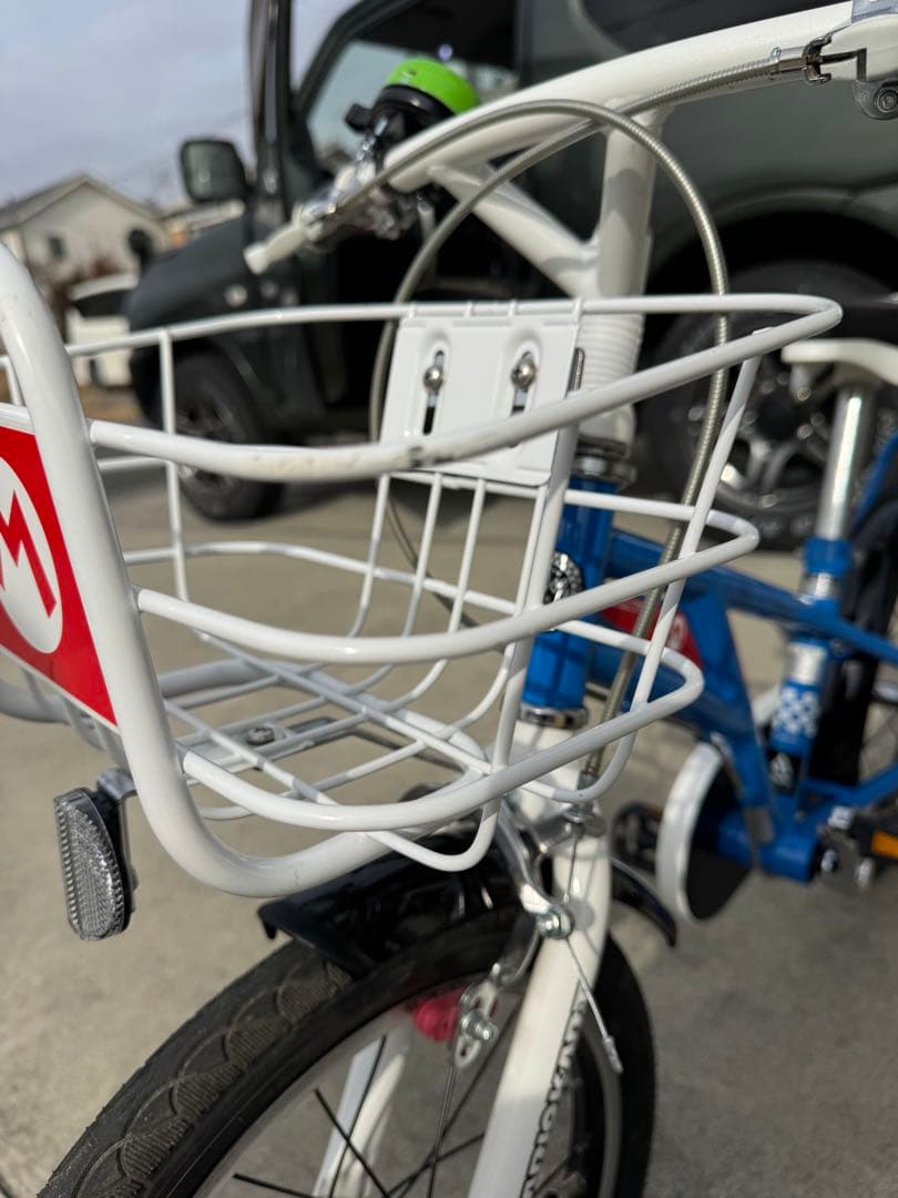 マリオ　幼児用自転車 16インチ 補助輪付き