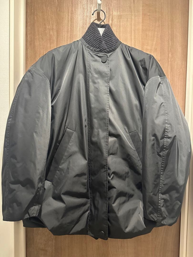 ENFOLD DICROS SOLO Twill ニットレイヤーバルーンコート